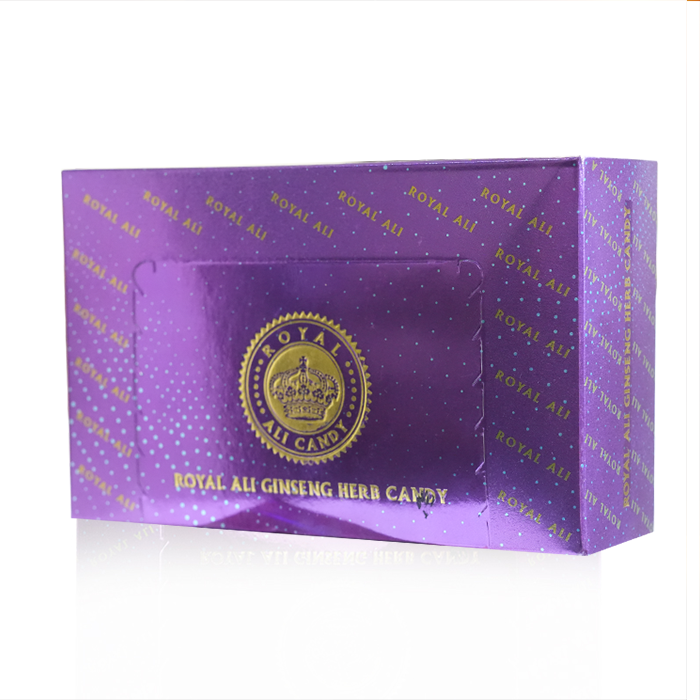 汗馬糖 Royal Ali Candy 皇家紫糖 包裝細節圖