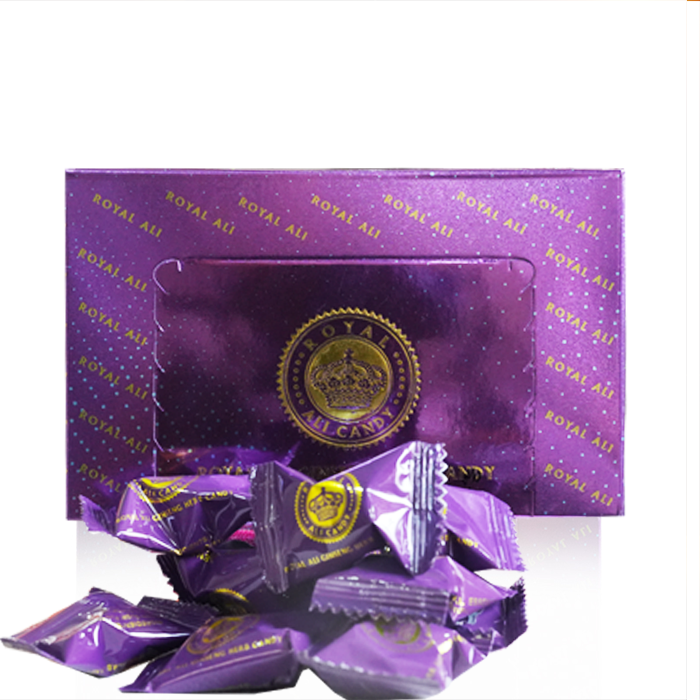 汗馬糖 Royal Ali Candy 皇家紫糖 外盒圖